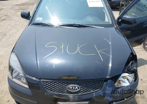 2008 Kia Rio Lx from USA, damaged, VIN KNADE123386368825